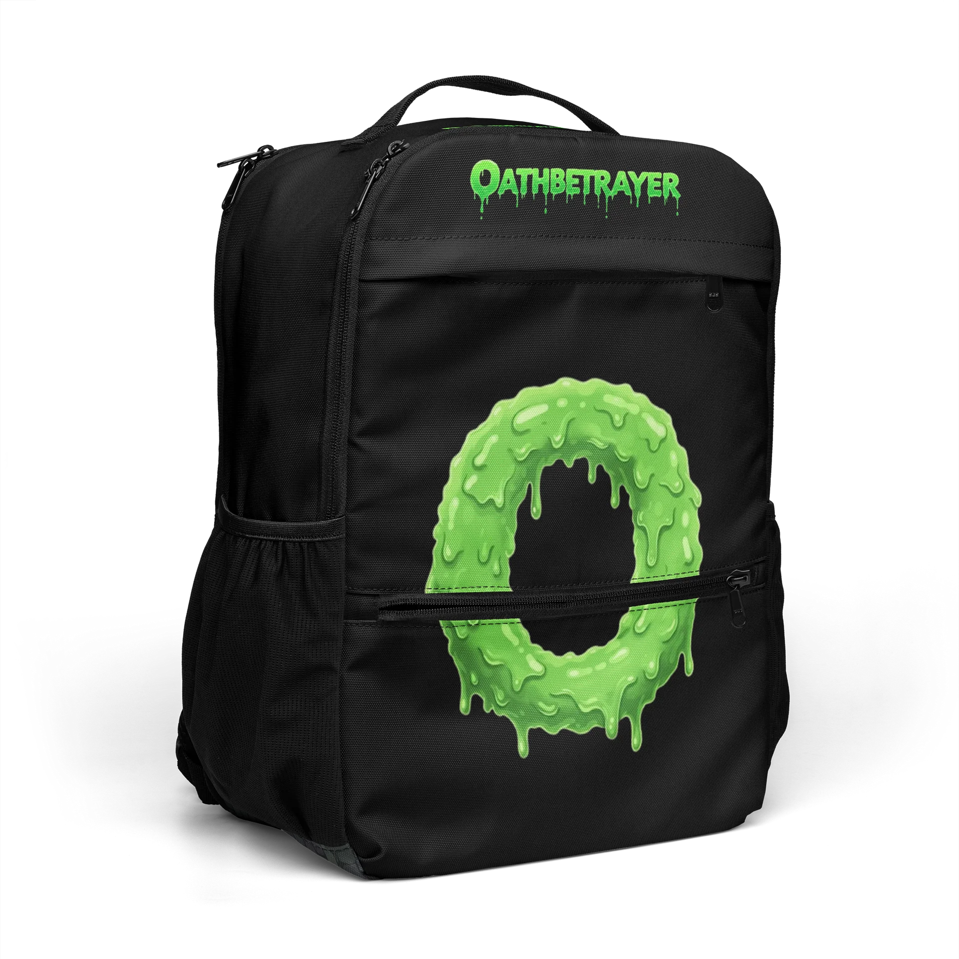 Slime Green Oathbetrayer All-Over Backpack product image (7)
