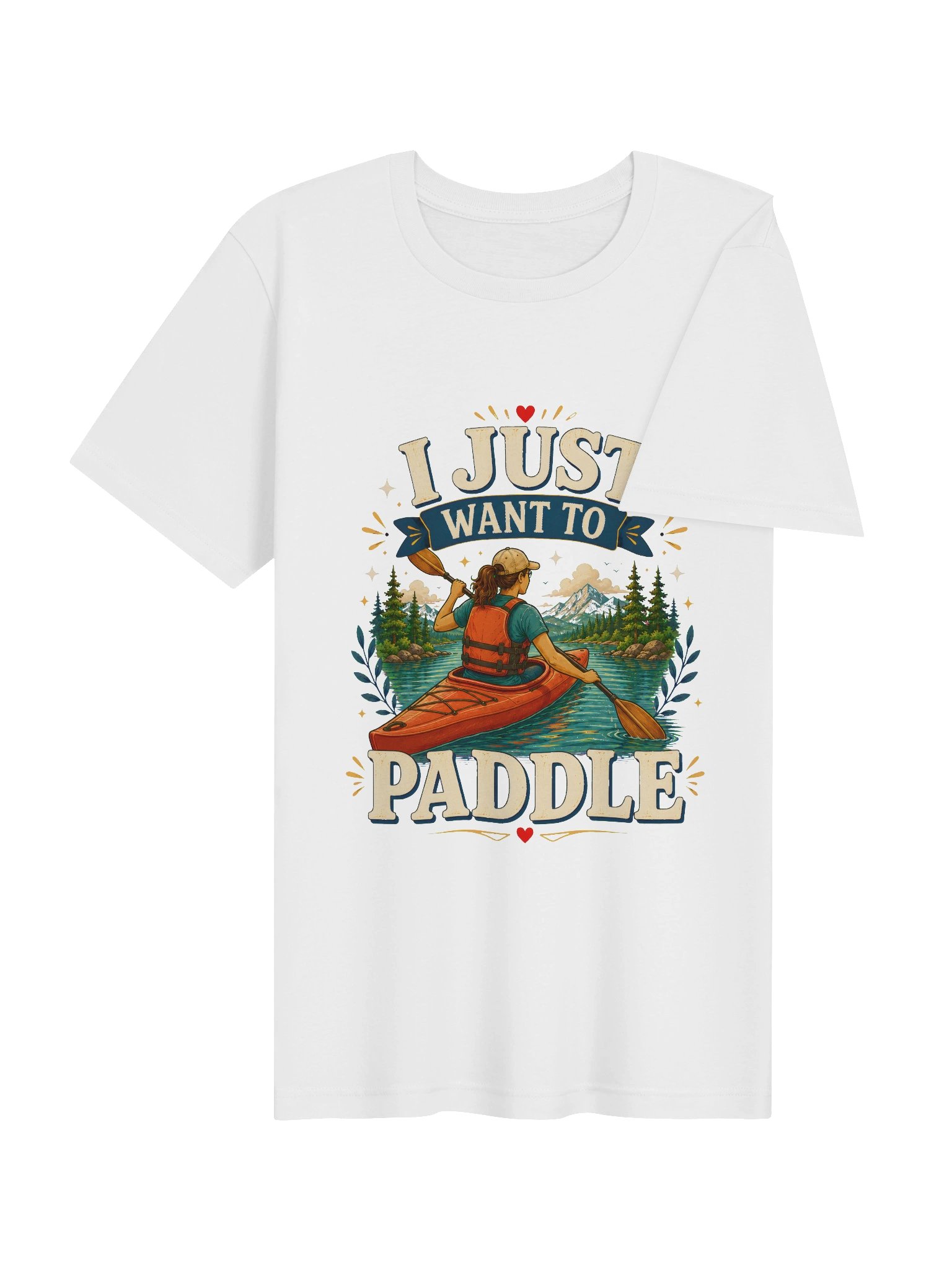 I Just Want To Paddle Tee product image (33)