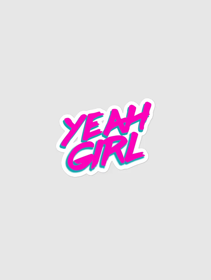 pnkntndr Yeah Girl Bubble-free stickers product image (1)