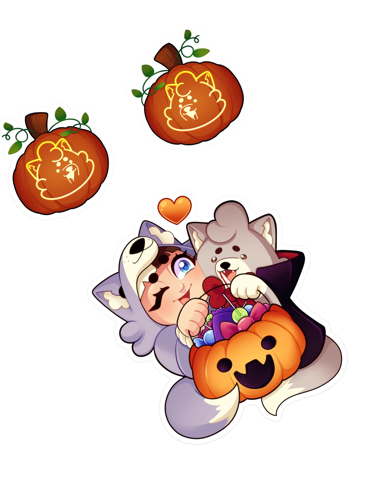 Trick or Treat Stickers product image (1)