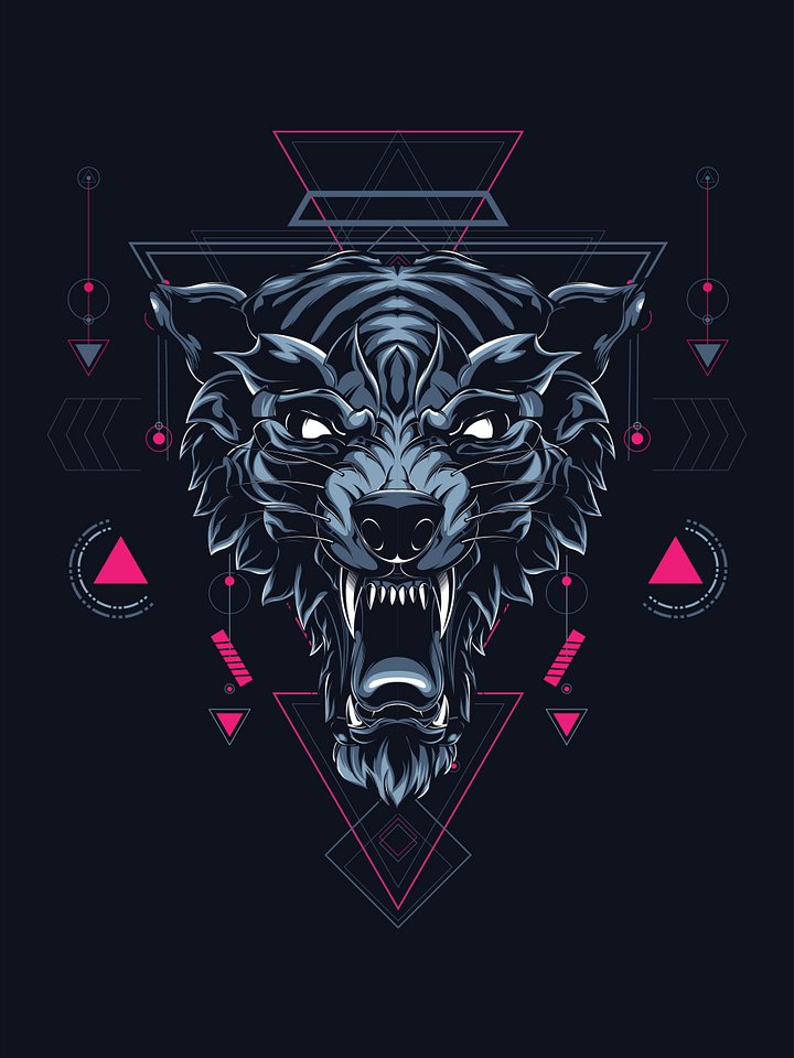 NEW - The Wolf [13x16] product image (1)