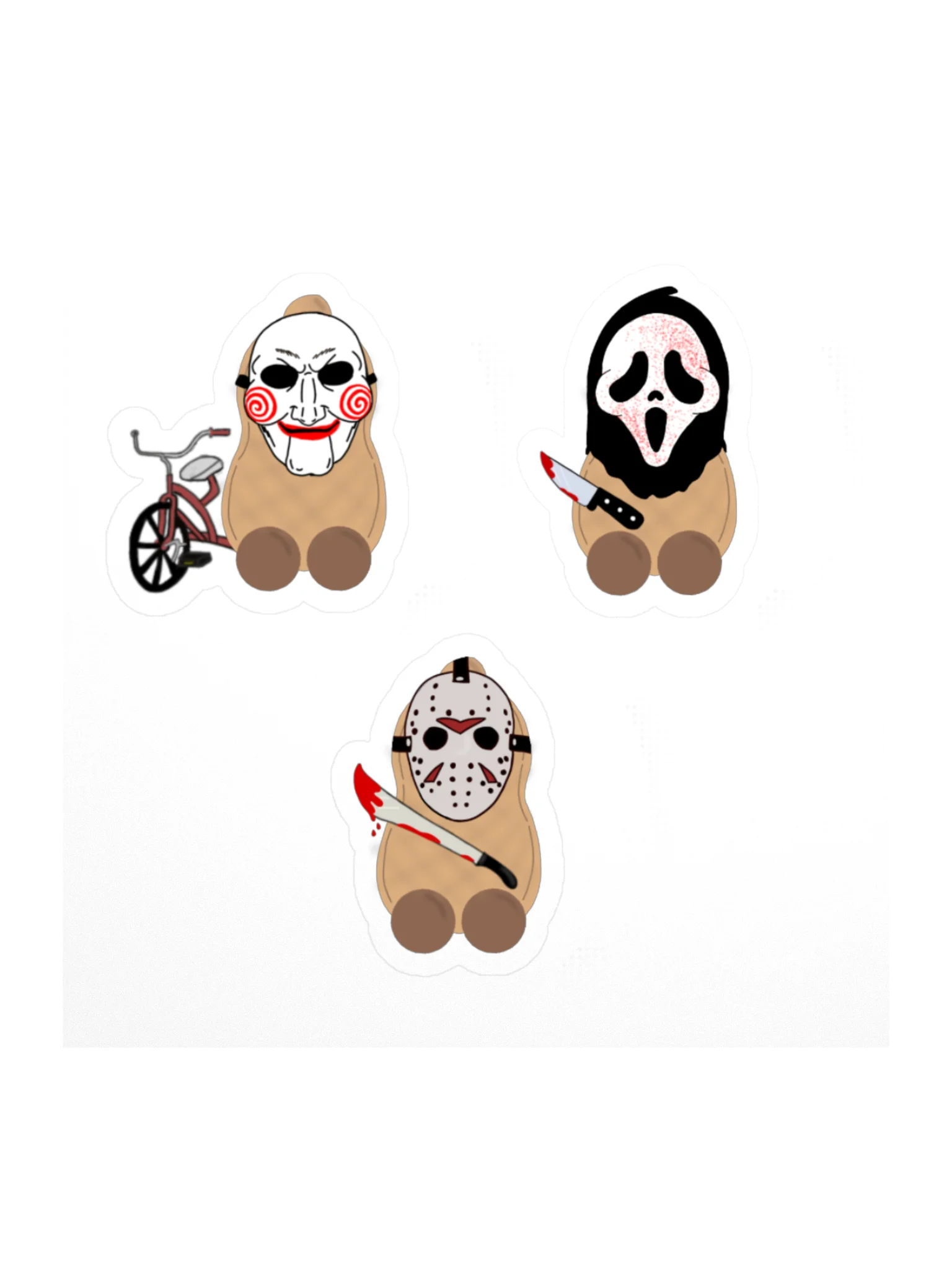 Nut or Die Stickers product image (1)