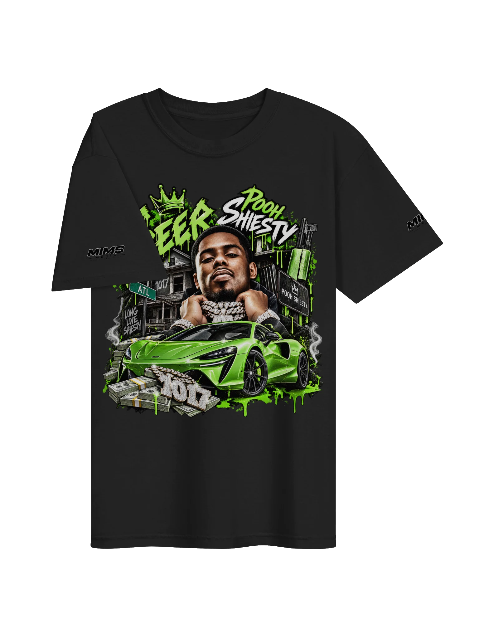 GEEK Pooh Shiesty Rap Graphic Tee product image (6)