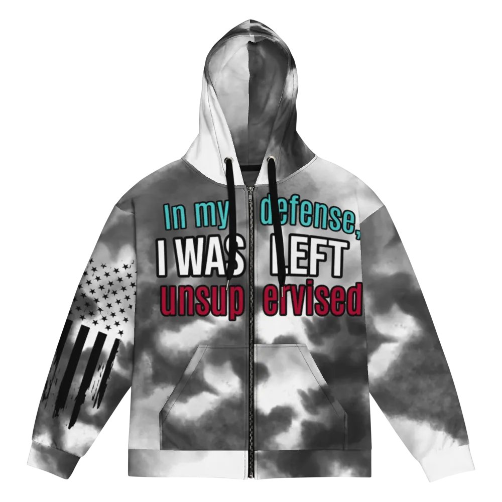 Unsupervised Rebellion Zip Hoodie product image (7)