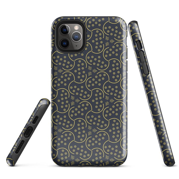 Fractal Fever 2 iPhone 17 Tough Case - Shockproof Dual-Layer Geometric Protective Cover product image (1)