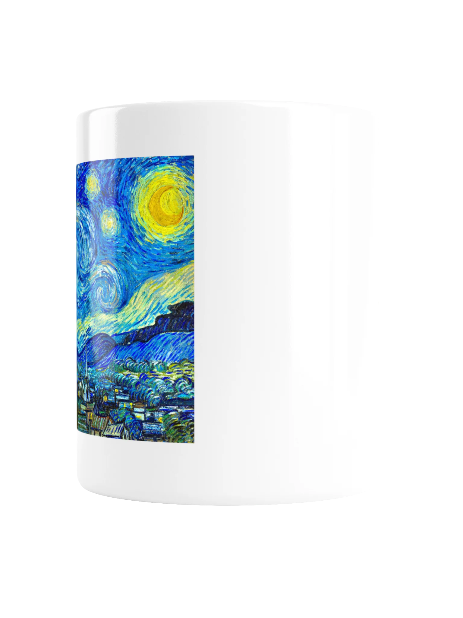 The Starry Night — White Glossy Mug product image (2)