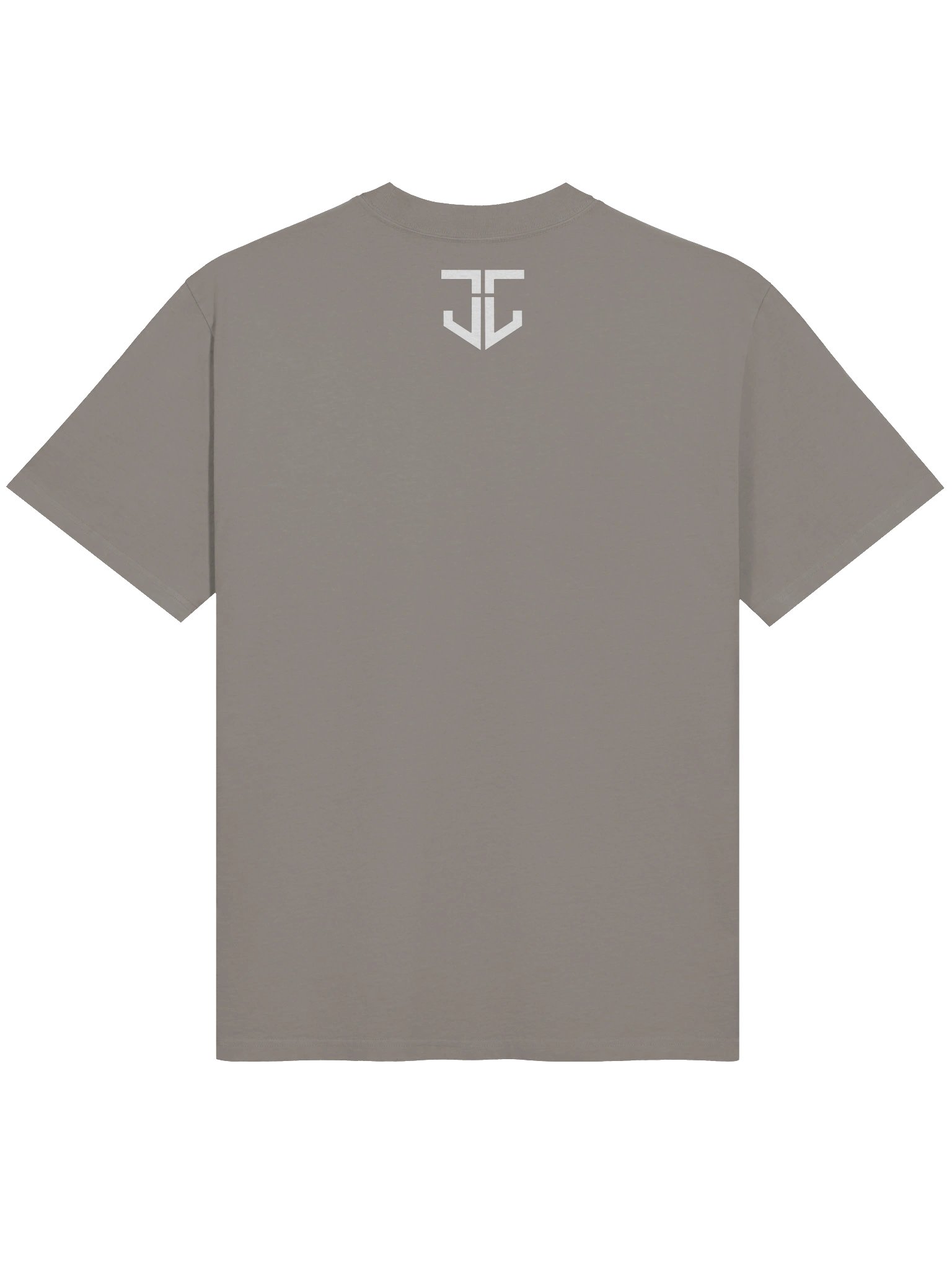 Minimal White Emblem Oversized Tee product image (2)