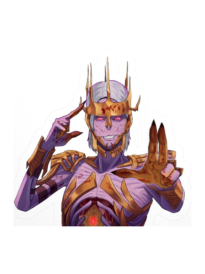 Refined Lich Sticker Set product image (1)