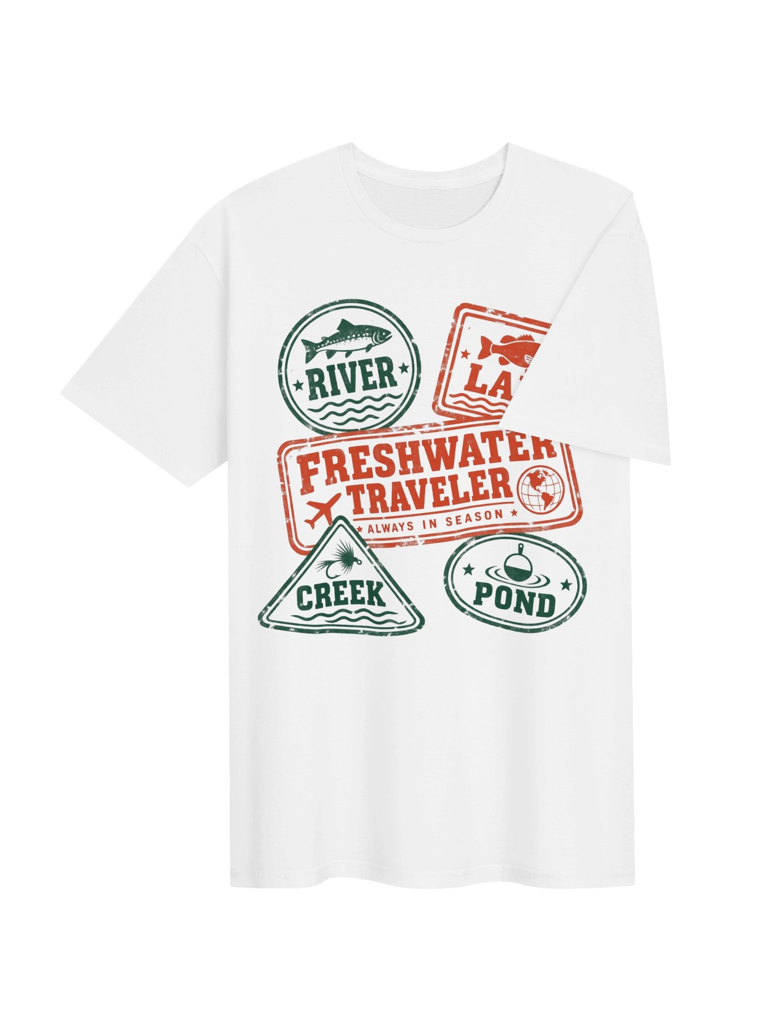 Freshwater Traveler T-Shirt product image (64)