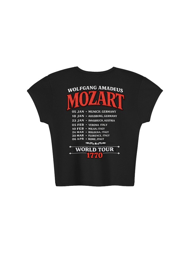 Mozart World Tour 1770 | T-Shirt product image (7)