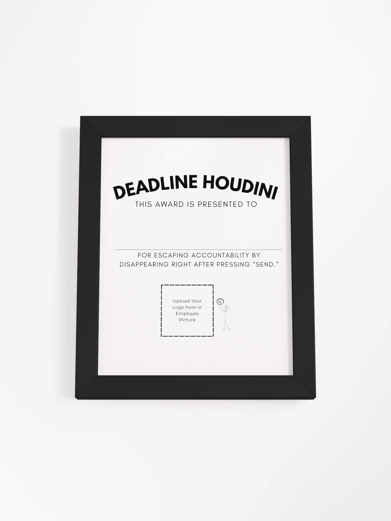 Deadline Houdini Award Framed Poster product image (3)