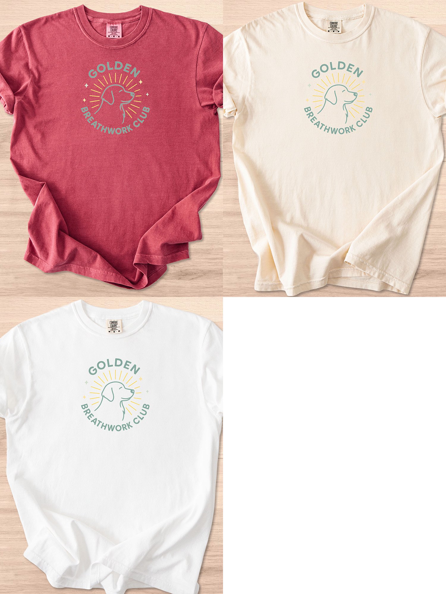 Golden Breathwork Club (Golden Retriever) Tee product image (29)