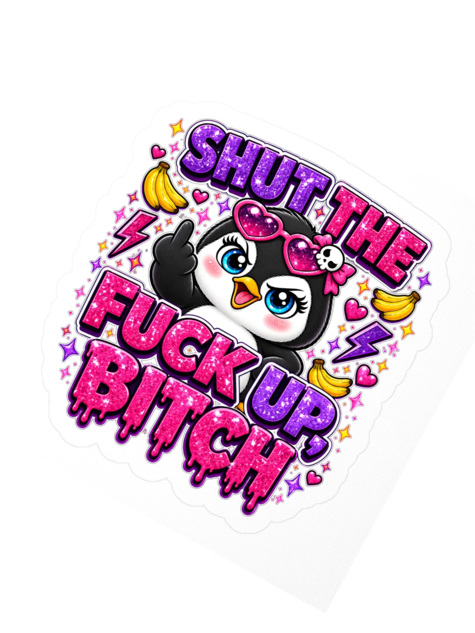 Shut The F Up Lulu Sticker product image (2)
