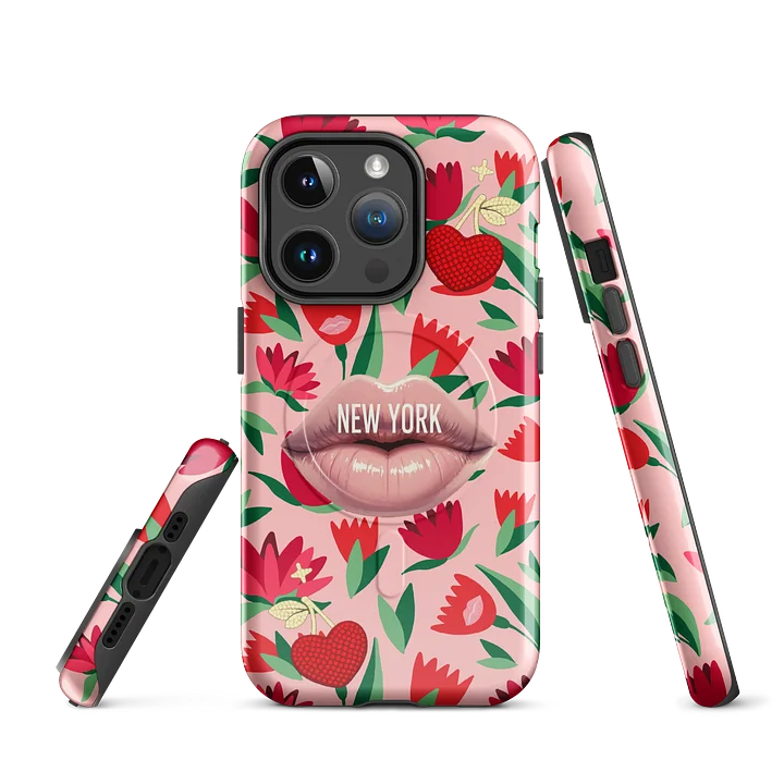 Pink Lips iPhone Case by AdrenRush product image (3)