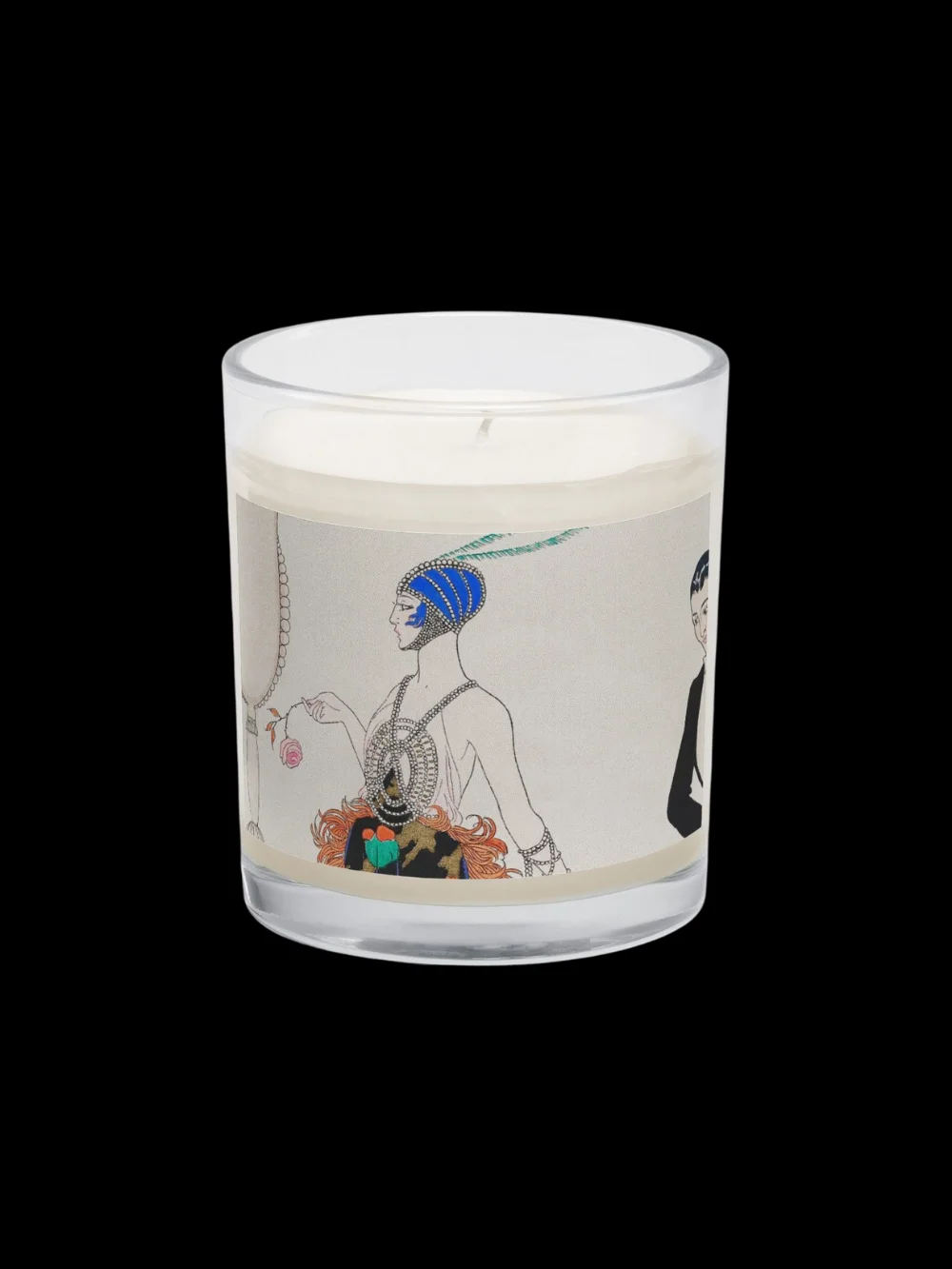 Laissez-moi-feule! Soy Wax Candle In A Clear Glass Jar. product image (2)