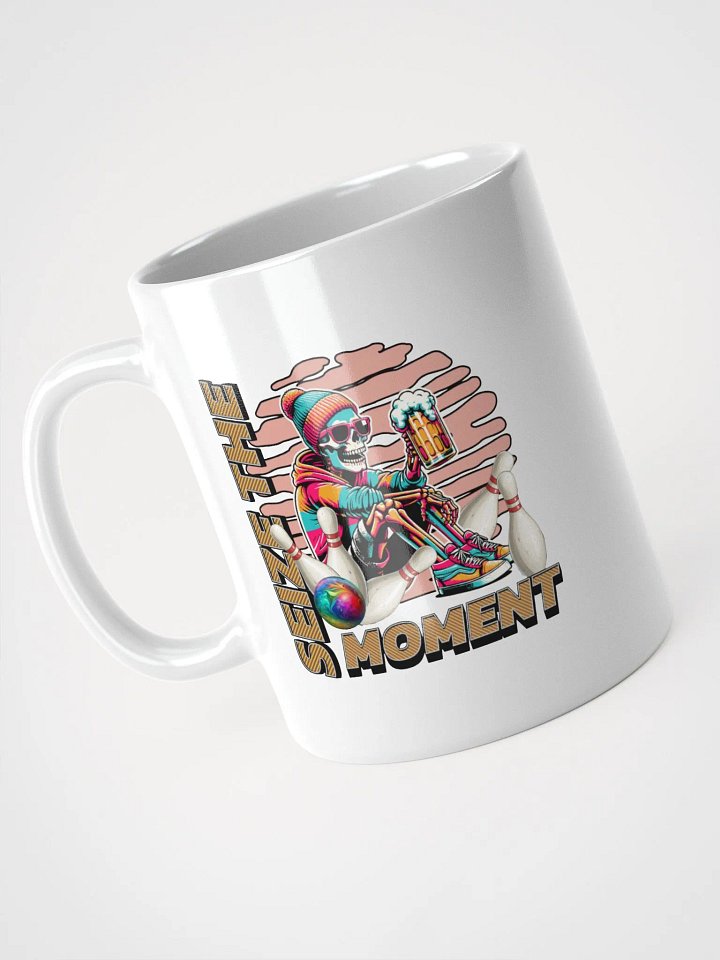 Seize the Moment Skeleton Beer Bowling Mug product image (2)