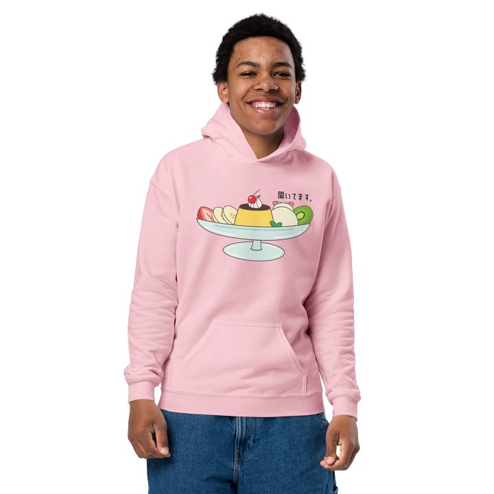 Pudding A La Mode Cat - Unisex Youth Hoodie product image (2)