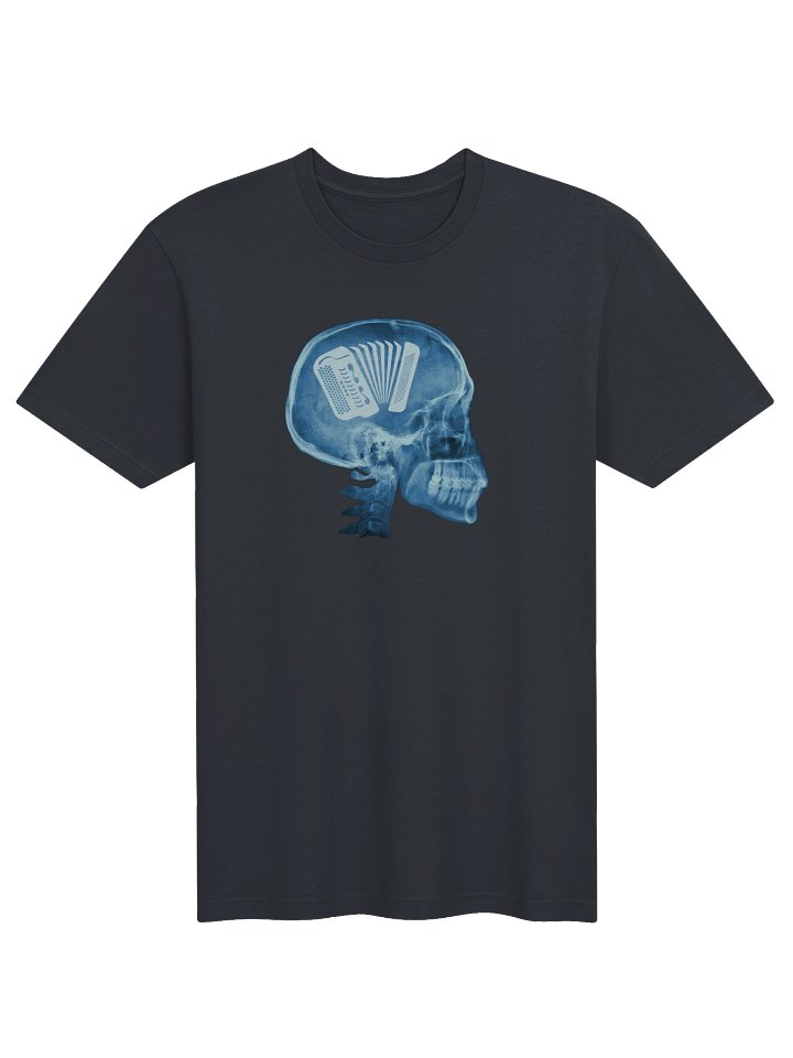 Accordion brain -t-paita / t-shirt product image (5)