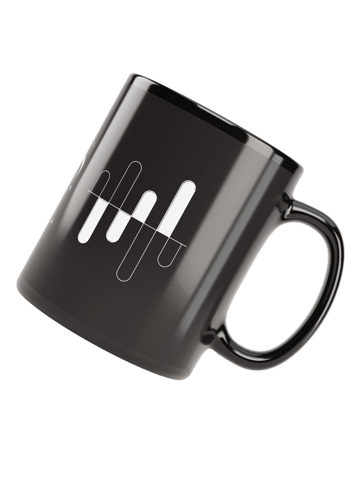 Candles & Coffee Black Glossy Mug product image (12)