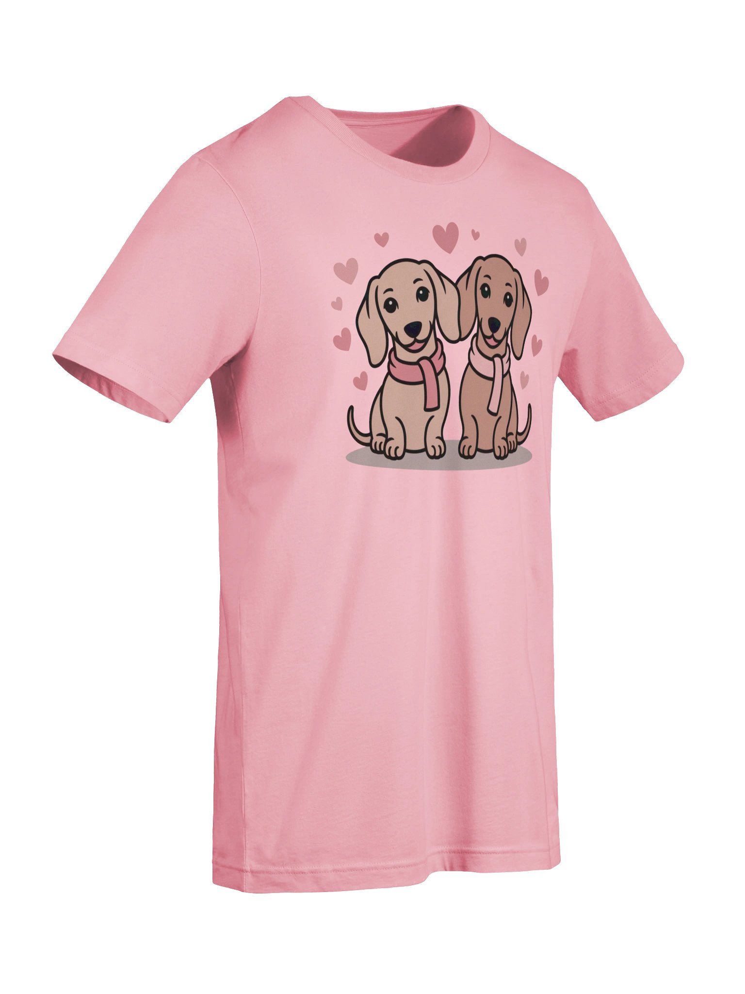 Dachshund Couple Valentine Shirt – Cute Wiener Dog Love Tee for Dog Moms & Couples product image (44)