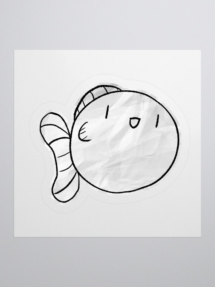 Smiling Dockie Kiss Cut Stickers product image (1)