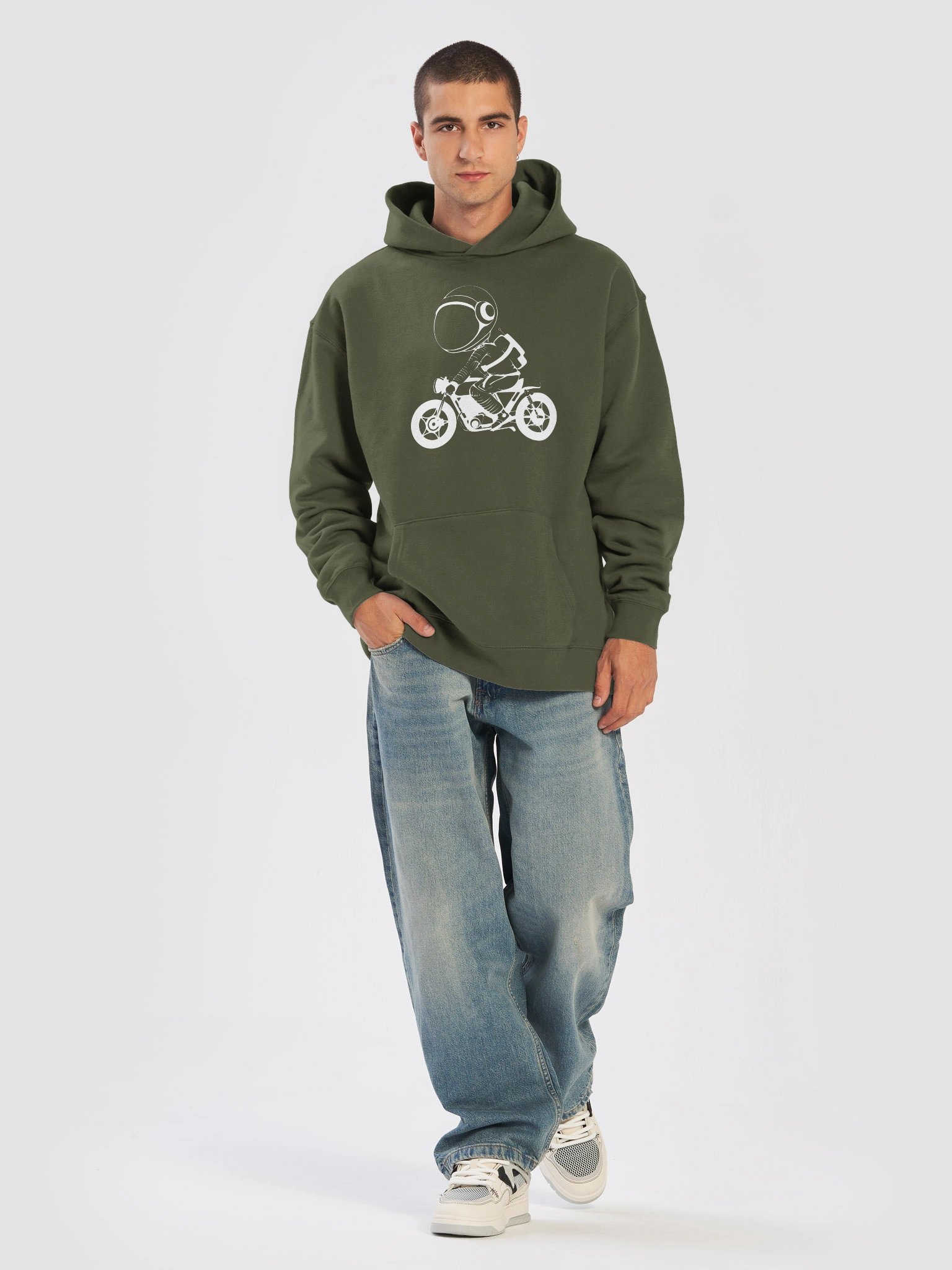 Mars City Motorcycle Logo Hoodie product image (37)