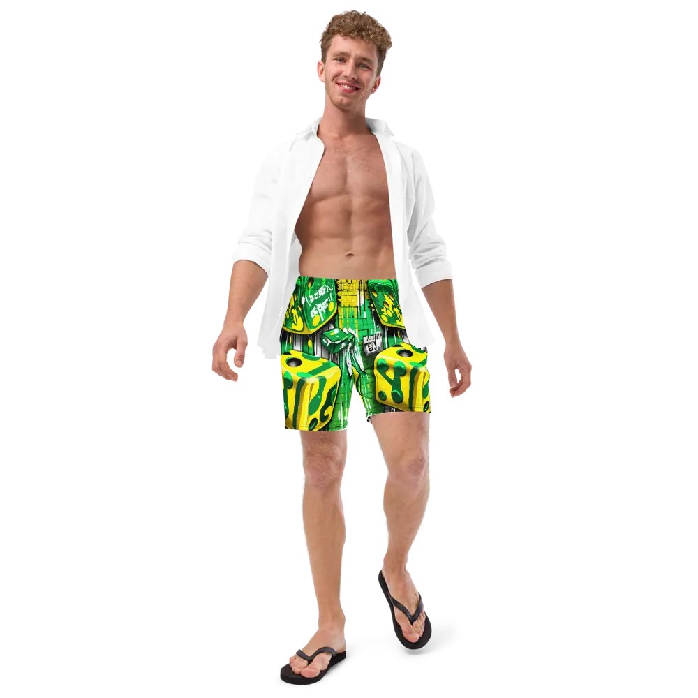 Graffiti Dice All-Over Swim Shorts product image (11)