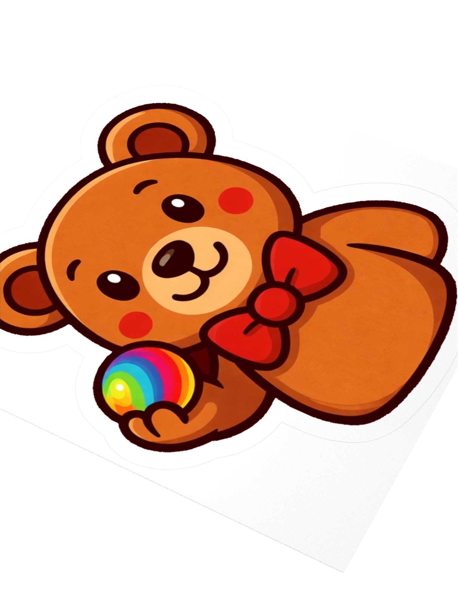 Jubear Rainbow Marble Sticker product image (3)