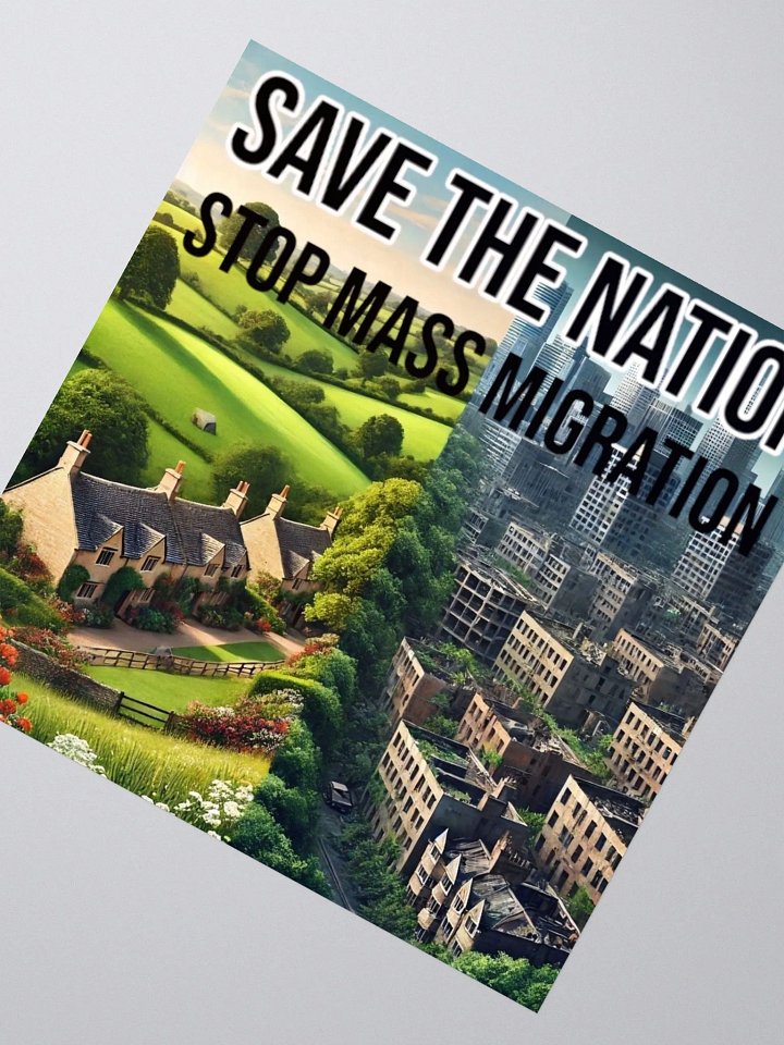 Save the Nation Sticker product image (2)