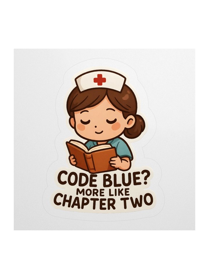 Z's Encouragement Zticker Code Blue. product image (1)