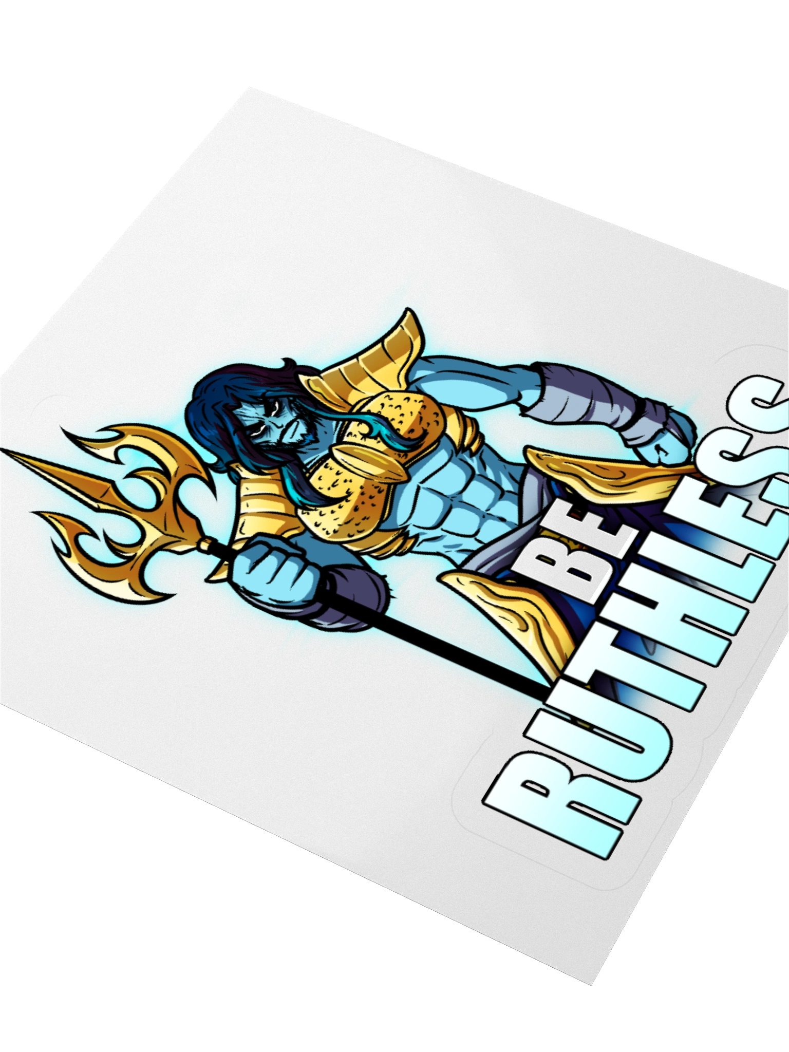 Poseidon - Be Ruthless Stickers product image (3)