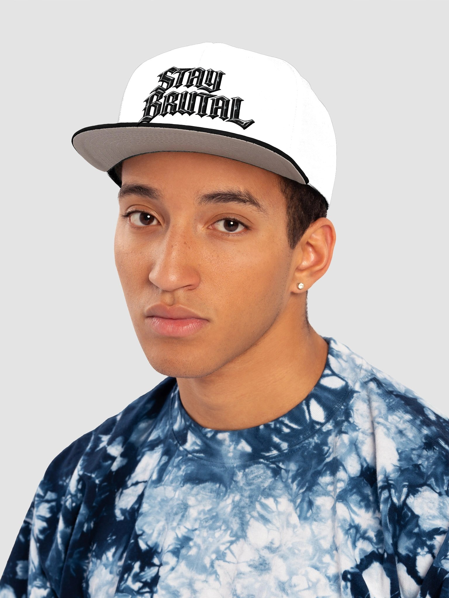 BWEAR SBFBH STAY BRUTAL FLAT BILL HAT SNAP BACK product image (54)