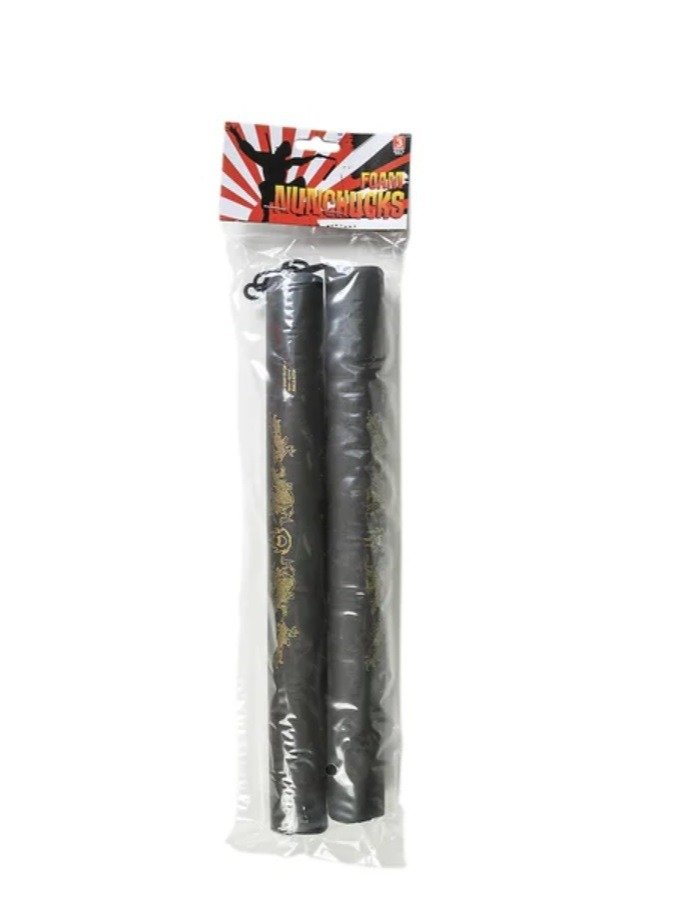 Ninja 11" Foam Practice Nunchucks - Safe Martial Arts Training Toy product image (2)