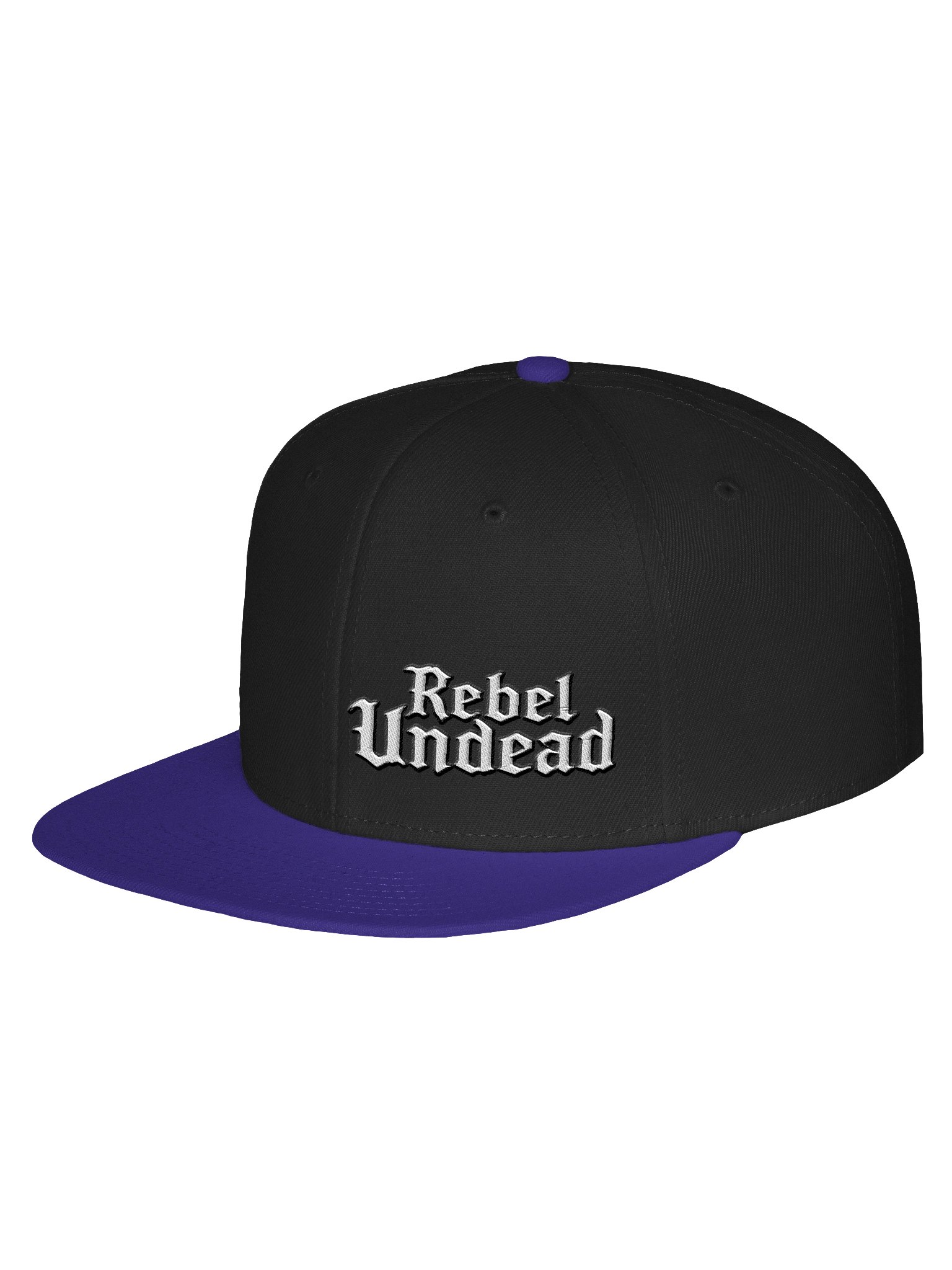 Rebel Undead Flatbrim Snapback Cap product image (2)