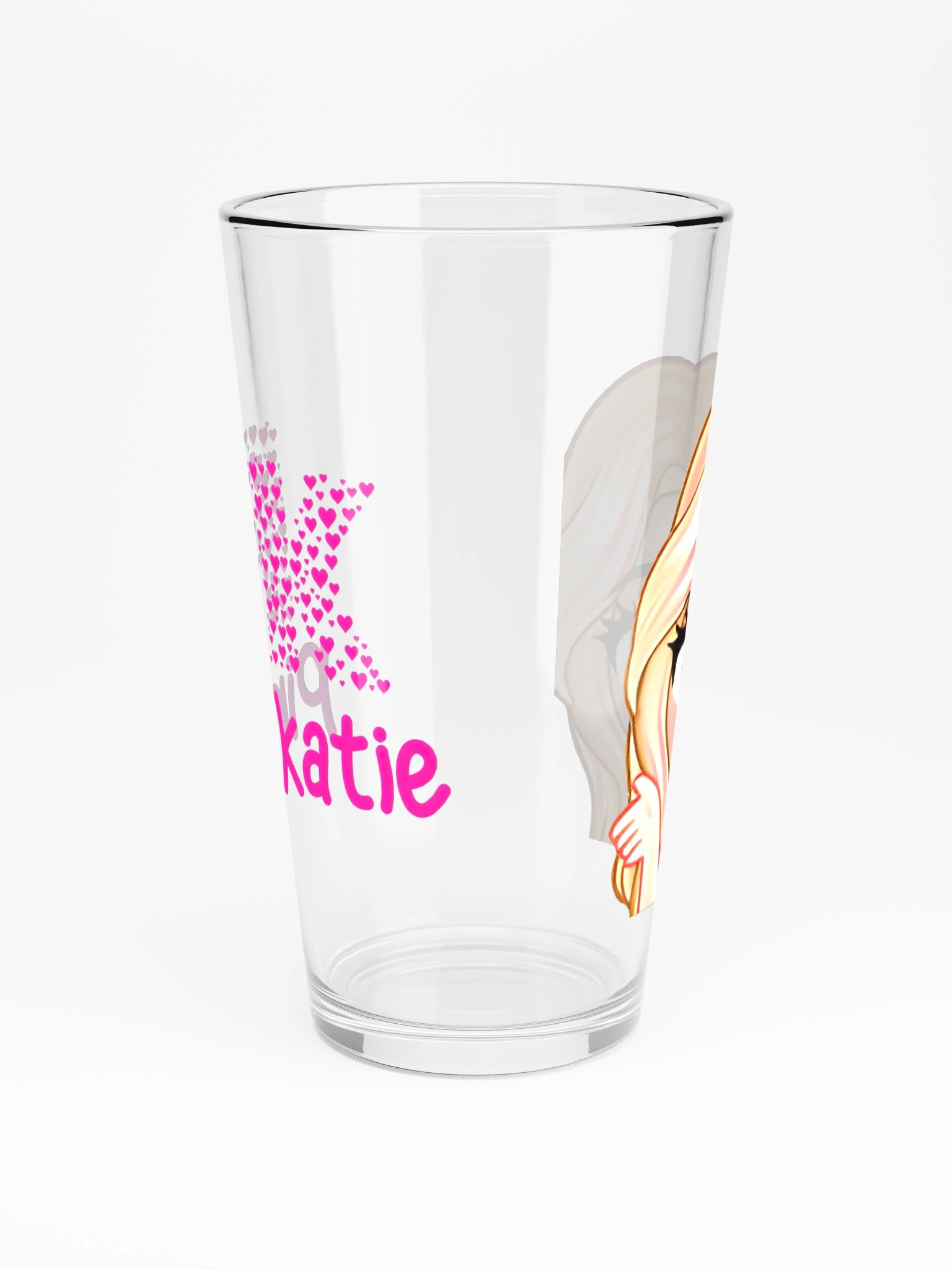 PK with Anime Girl Shaker Pint Glass product image (3)