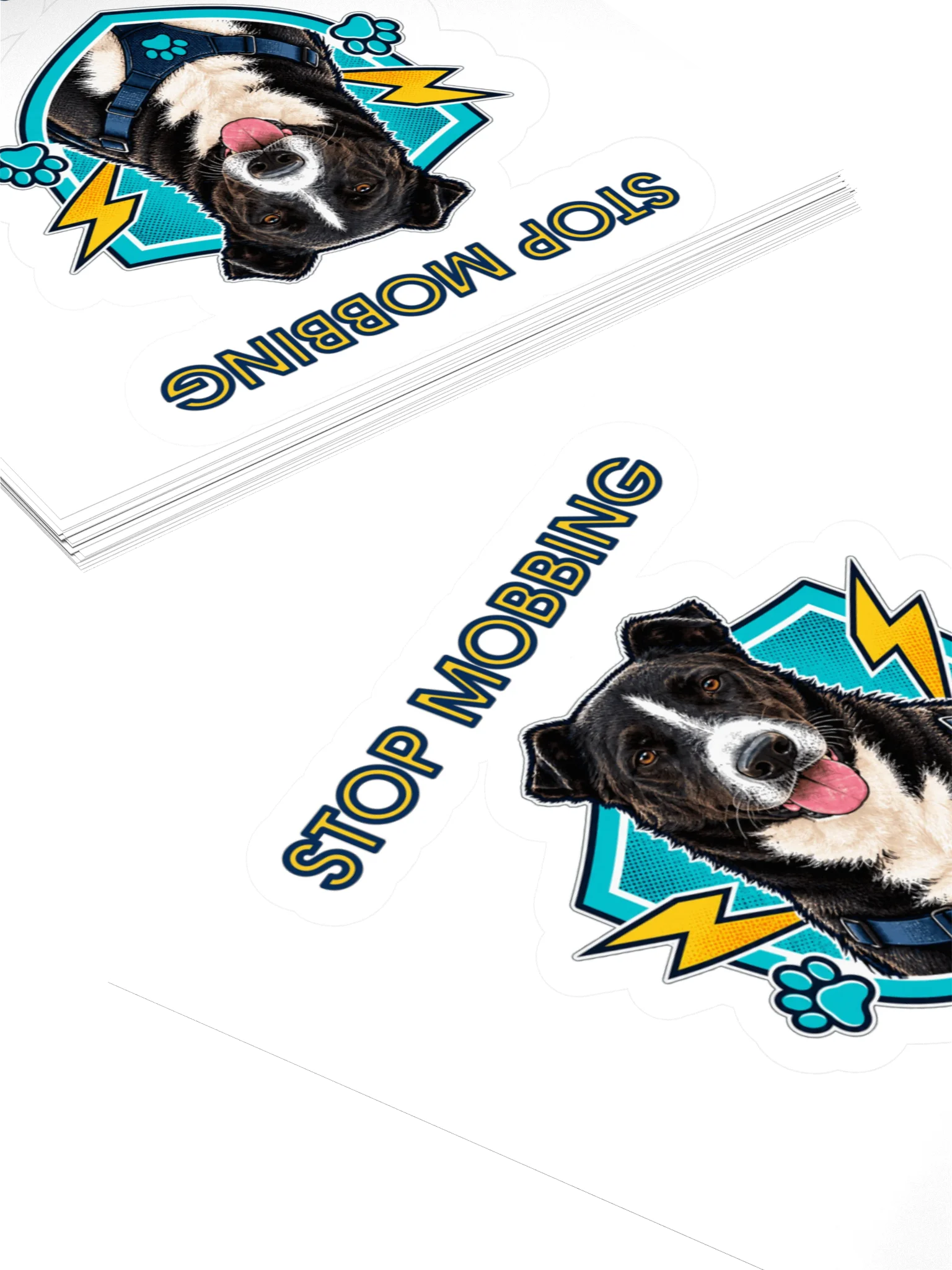 DogKids Stop Mobbing Sticker – Lucky HeroDog product image (4)