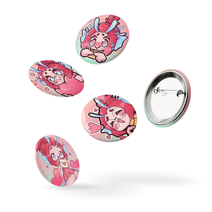 Valentine's Day Button Pin Bundle (2026) product image (1)