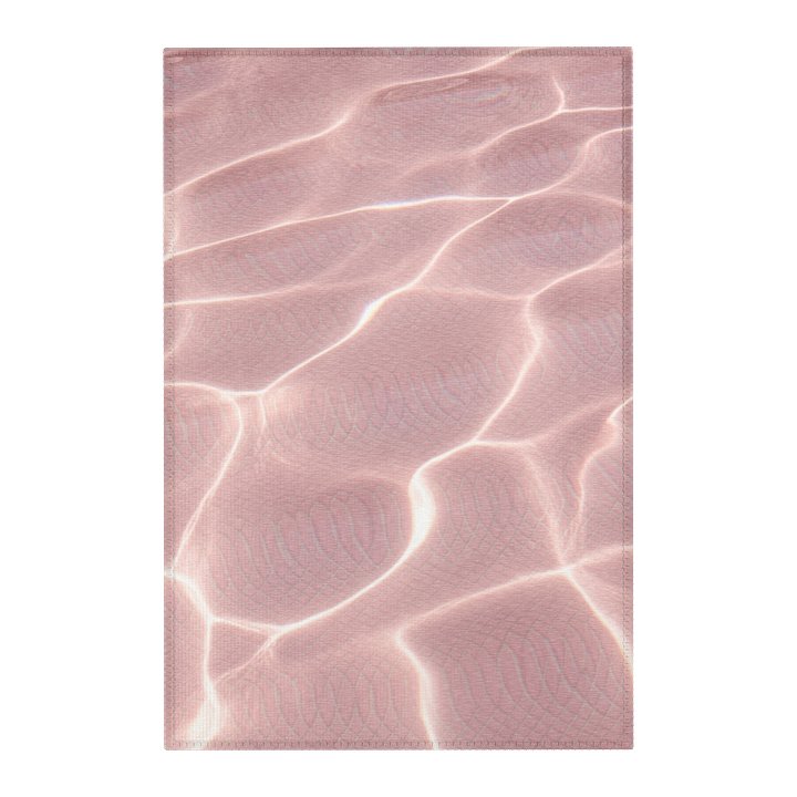 Blushed rippled area floor mat product image (1)