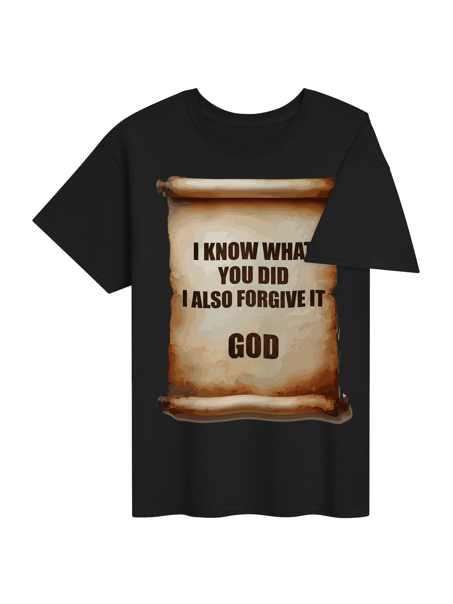 Forgiven by God Scroll Tee product image (4)