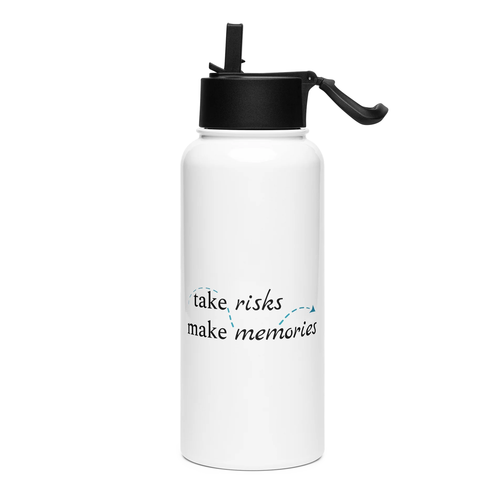 Leave Comfort, Find Adventure, Take Risks, Make Memories - Water Bottle product image (3)