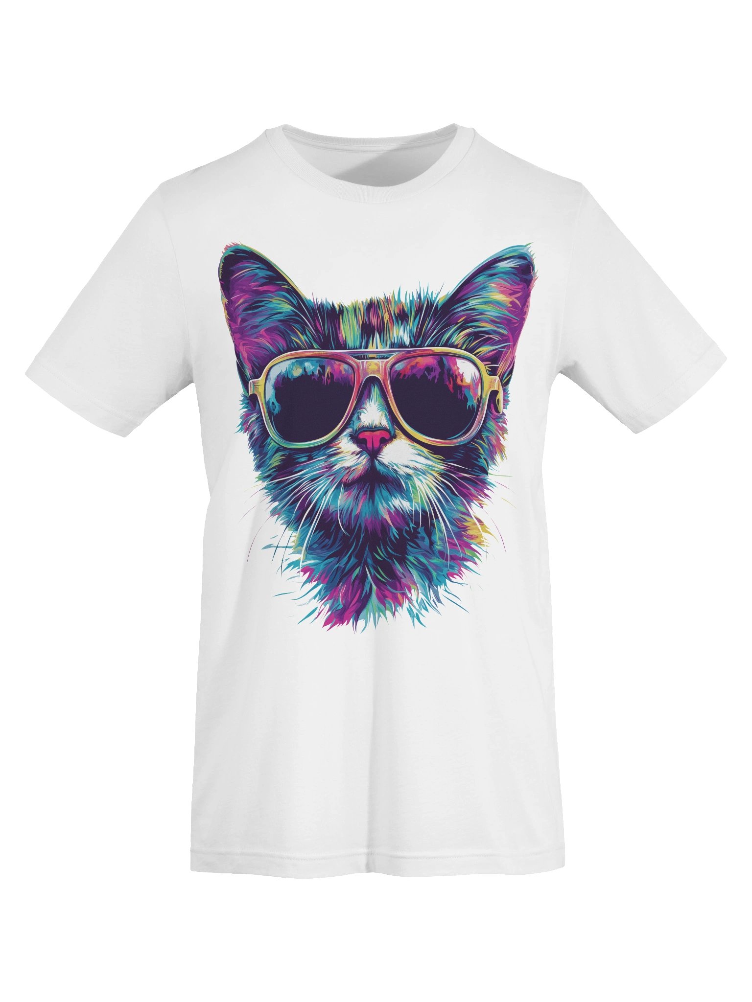 Psychedelic Cat T-Shirt product image (62)