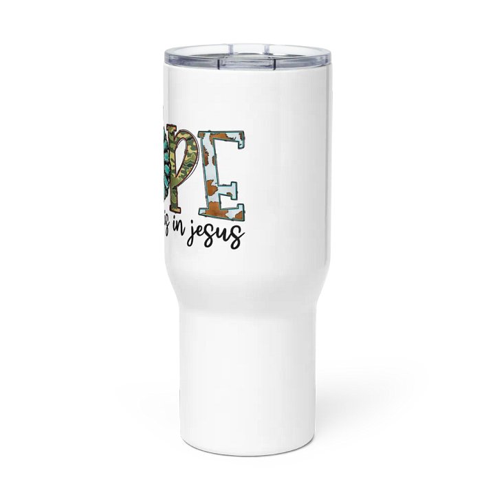 All My Hope is in Jesus - Travel Mug w/ Handle product image (3)