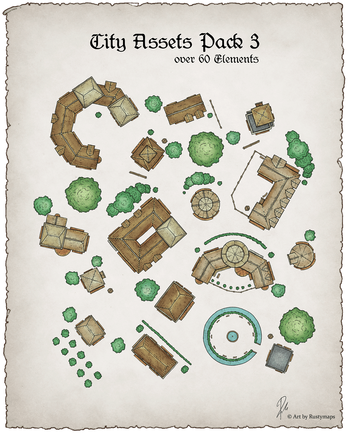 City Assets Pack III | Rustymaps