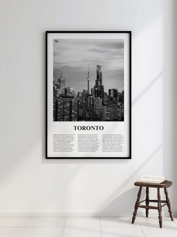 Toronto 03 Newspaper Poster product image (2)