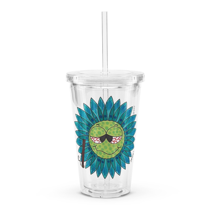 Turquoise Stoner Flower Cup product image (1)