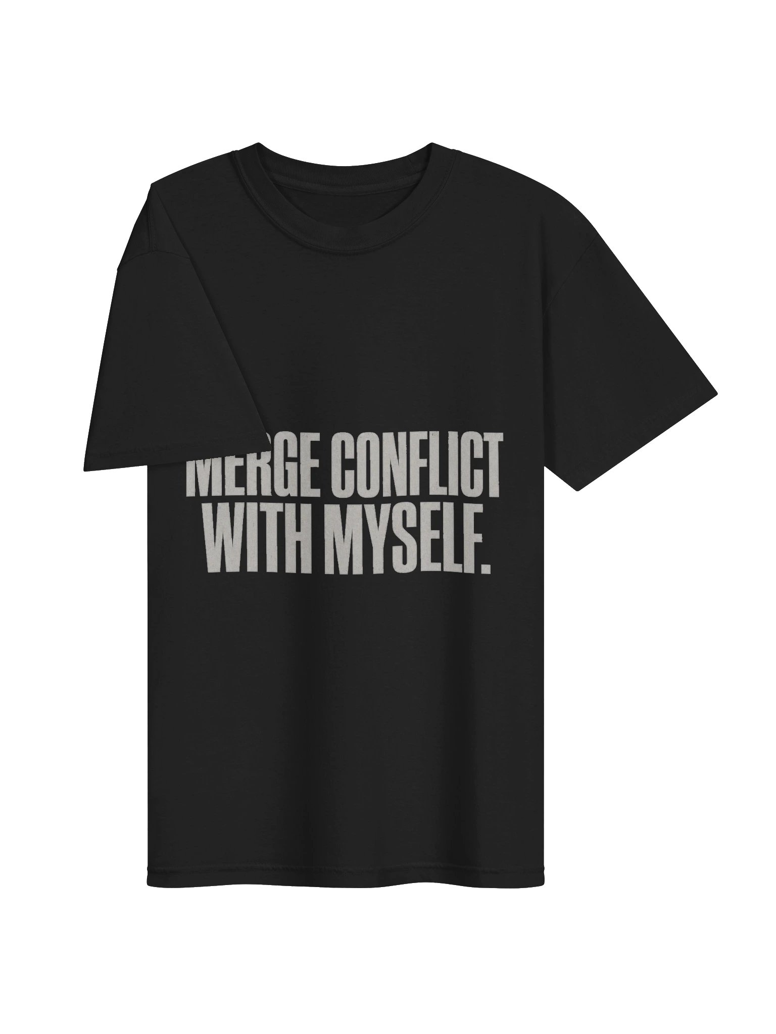 Merge Conflict With Myself Tee product image (7)