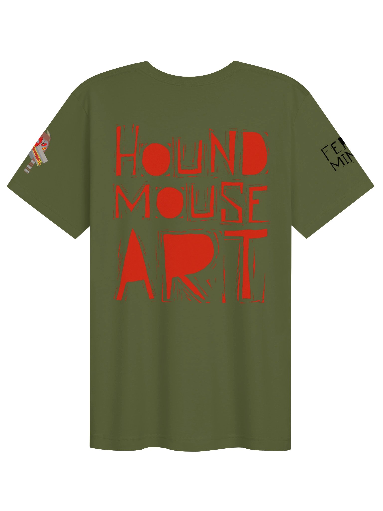 Feral Minds Virtual Band Album Cover Graphic Tee product image (2)