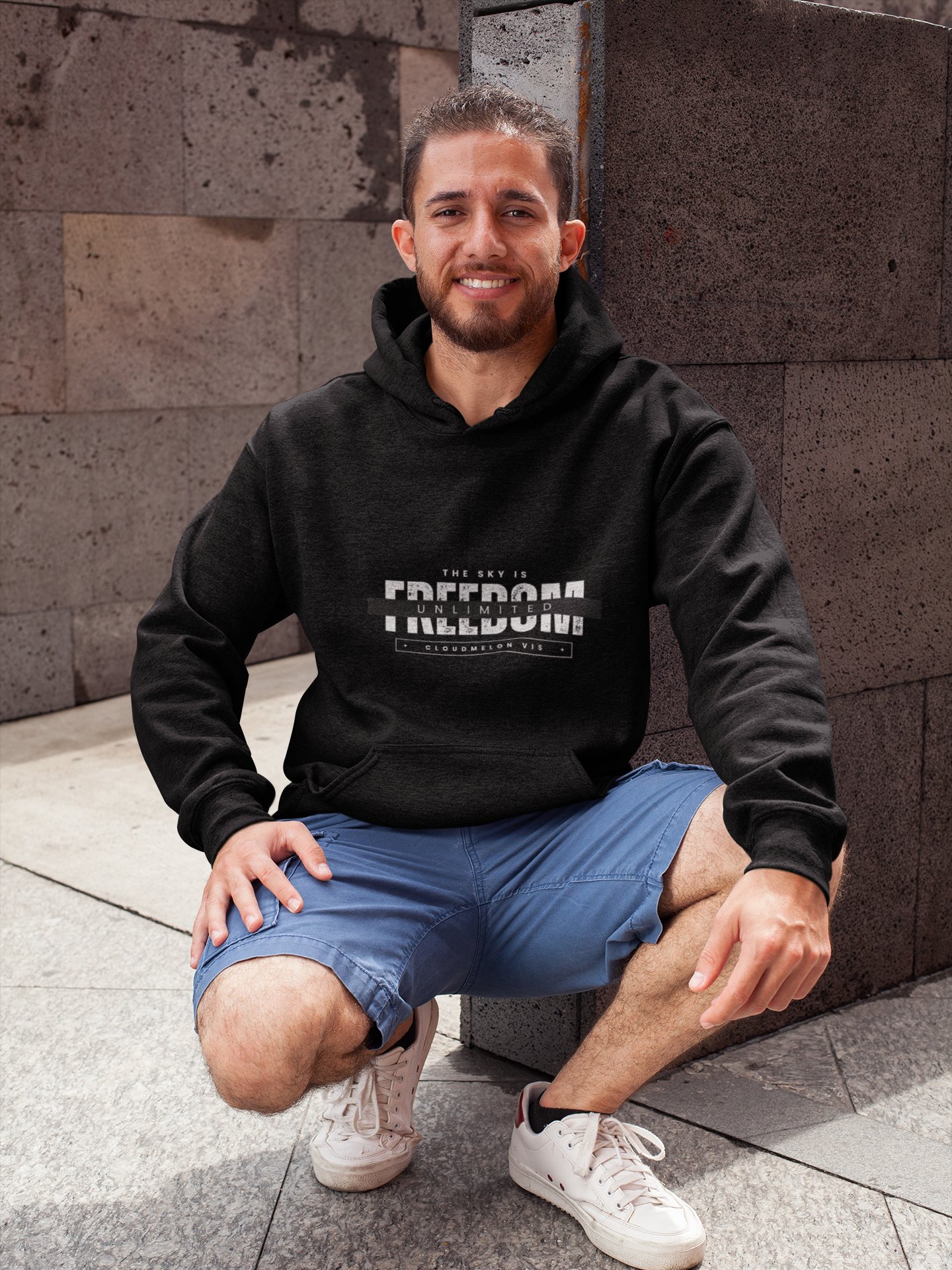 Freedom Independent Premium Hoodie - CloudMelon Vis product image (1)