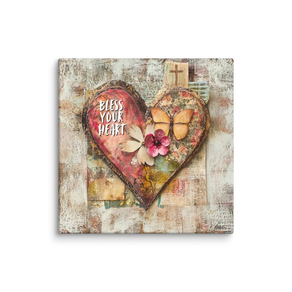 Bless Your Heart: Canvas Print product image (1)
