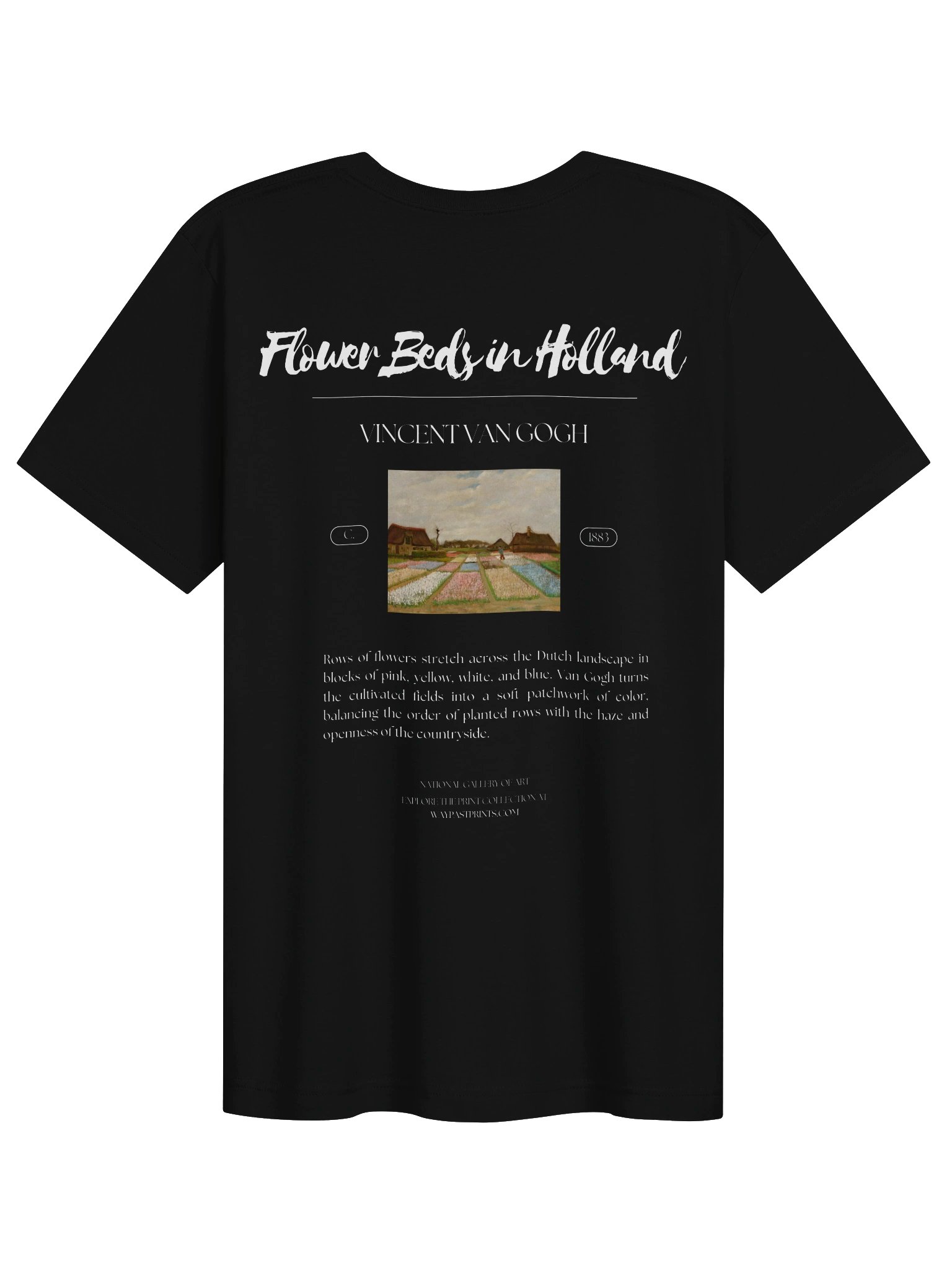Flower Beds in Holland (Vincent van Gogh) T-Shirt product image (6)
